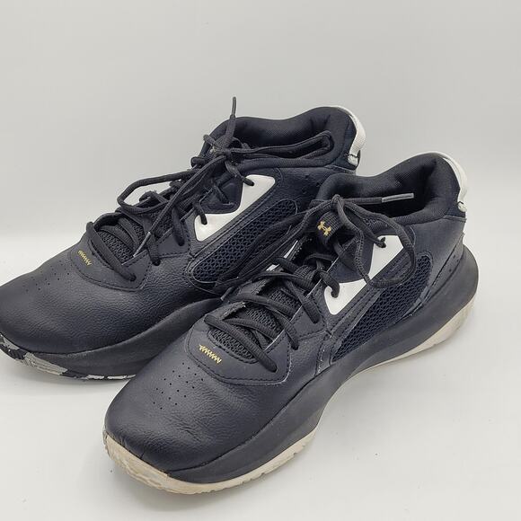 Under Armour Lockdown 6 black white Men\'s Size 11.5 main image 7